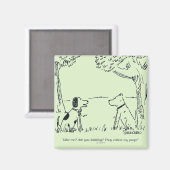 Aimant L'amour du chien (Recto/Verso)