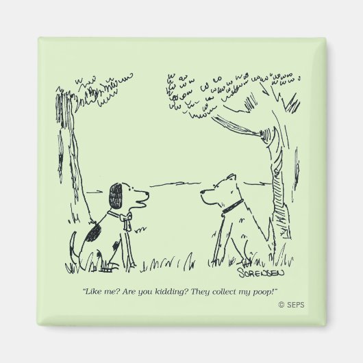 Aimant L'amour du chien (Devant)