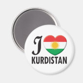 Aimant L'amour du Kurdistan (Recto/Verso)