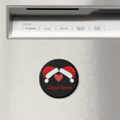 Aimant L'amour du Père Noël (In Situ (Lave-vaisselle))