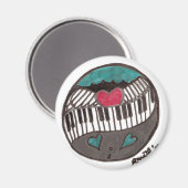 Aimant L'amour du piano T (Recto/Verso)