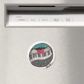 Aimant L'amour du piano T (In Situ (Lave-vaisselle))