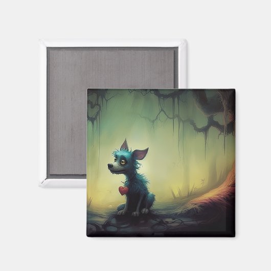 Aimant L'amour d'un chien (Recto/Verso)