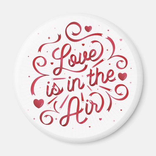 Aimant L'amour est dans l'air (Devant)