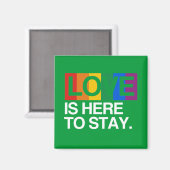 Aimant L'AMOUR EST LÀ POUR RESTER -.png (Recto/Verso)