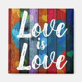 Aimant "L'amour est l'amour" (Devant)