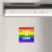 Aimant l'amour est l'amour Drapeau arc-en-ciel (In Situ (Lave-vaisselle))