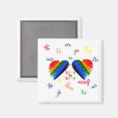 Aimant L'amour est l'amour pronouns (Recto/Verso)