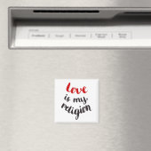 Aimant L'amour est ma religion (In Situ (Lave-vaisselle))