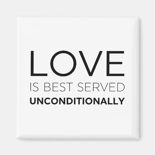 Aimant L'Amour Est Mieux Servi Sans Condition (Devant)