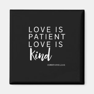 Aimant L'amour est patient, l'amour est gentil, Corinthie