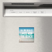 Aimant L'amour et la plage Destination Sauvez la date (In Situ (Lave-vaisselle))