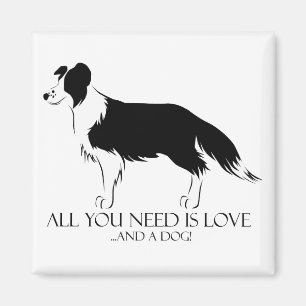 Aimant L'Amour Et Le Chien