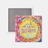 Aimant L'Amour Inspirationnel Il y avait Vous L'Inspiriti (Recto/Verso)