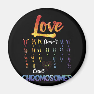 Aimant L'amour ne compte pas Chromosome World Down