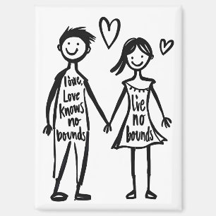 Aimant L'amour ne connaît pas de limites