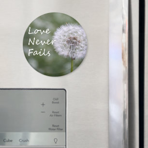 Aimant L'amour n'échoue jamais Dandelion1 Corinthiens 13
