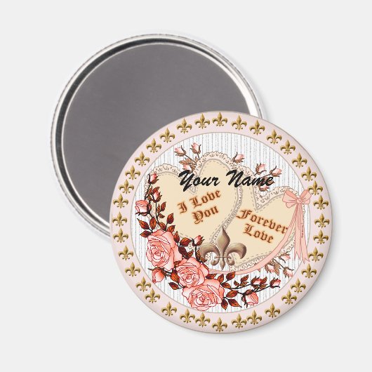 Aimant L'amour perpétuel (Recto/Verso)