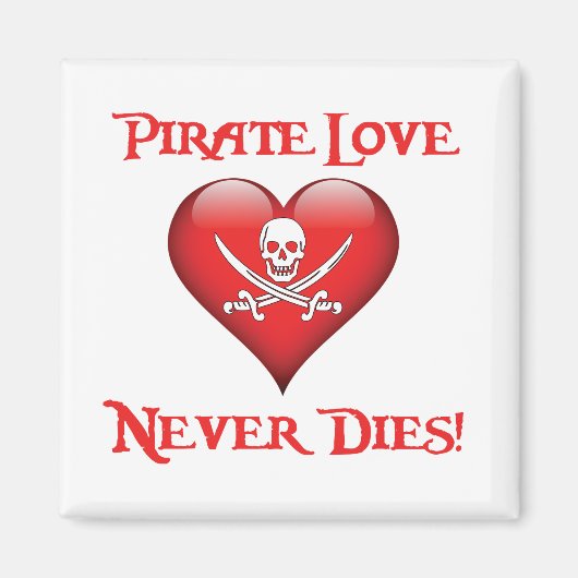 Aimant L'amour pirate ne meurt jamais (Devant)