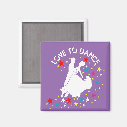 Aimant L'amour pour la danse (Recto/Verso)