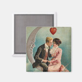 Aimant L'amour sur la Lune (Recto/Verso)