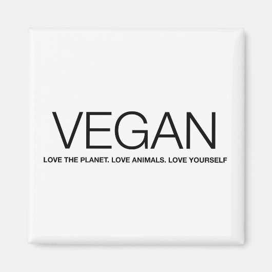 Aimant L'amour VEGAN (Devant)