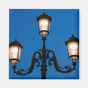 Aimant Lampe allumée la nuit, Venise