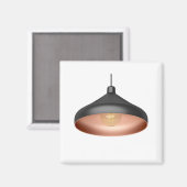 Aimant Lampe pendentif moderne avec ampoule LED (Recto/Verso)