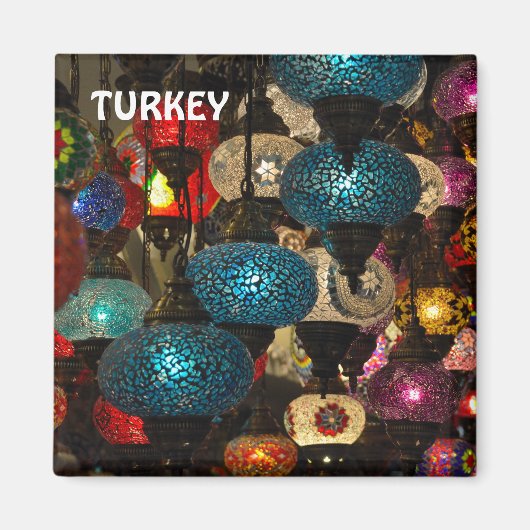 Aimant Lampes turques traditionnelles (Devant)