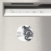 Aimant L'anatomie de Grey — globe oculaire (In Situ (Lave-vaisselle))