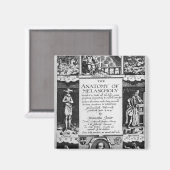 Aimant L'anatomie de la mélancolie (Recto/Verso)