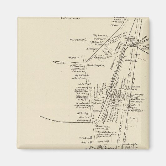 Aimant Lancaster, ville de Lancaster (Devant)