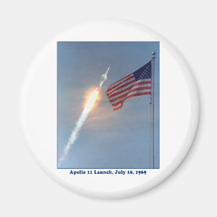 Aimant Lancement d'Apollo 11 le 16 juillet 1969