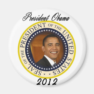 Aimant Lancement de campagne du Président Obama 2012