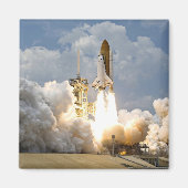 Aimant Lancement De Fusées, Navette Spatiale, (Devant)