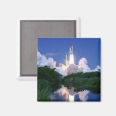 Aimant Lancement de la navette spatiale (Recto/Verso)