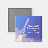 Aimant Lancement de la persévérance Mars 2020 (Recto/Verso)