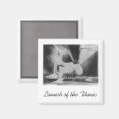 Aimant Lancement de l'aimant Titanic (Recto/Verso)