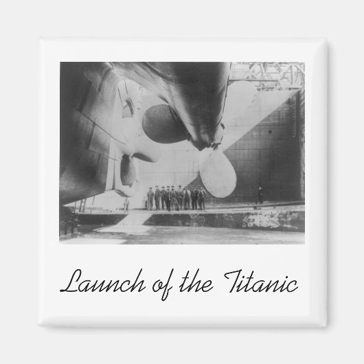 Aimant Lancement de l'aimant Titanic (Devant)