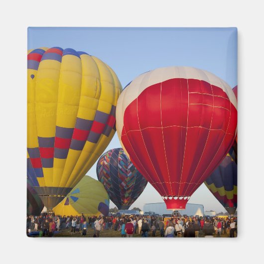 Aimant Lancement de montgolfières (Devant)