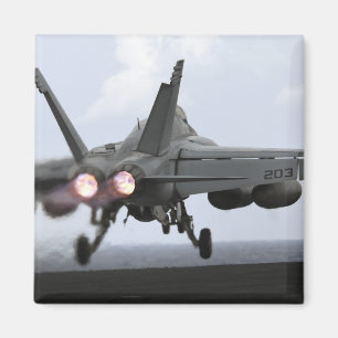 Aimant Lancements superbes d'un frelon de F/A-18E