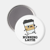 Aimant Lancer Le Dernier Jeu De Café Drôle (Recto/Verso)