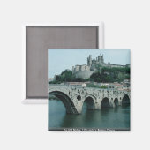 Aimant L'Ancien Pont, XIIIe siècle, Béziers, France (Recto/Verso)
