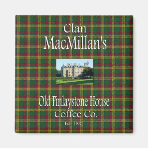 Aimant L'ancienne Finlaystone House Coffee Co de Clan Mac