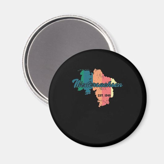 Aimant Land de Basse-Saxe (Recto/Verso)