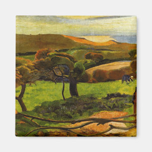 Aimant Landscape From Bretagne by Paul Gauguin