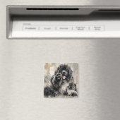 Aimant Landseer Abstrait (In Situ (Lave-vaisselle))