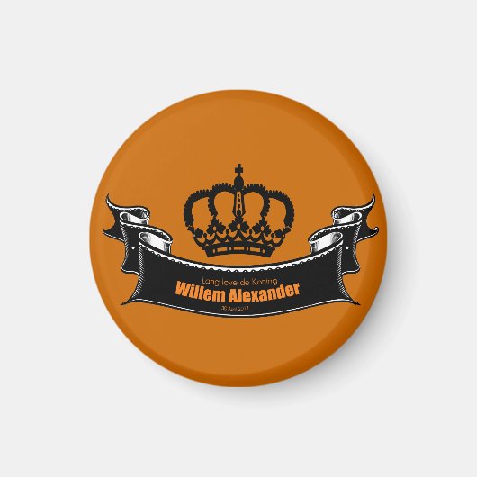 Aimant Lang leve de Koning (Devant)