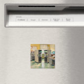 Aimant « Langage Machine » - Technologie humoristique (In Situ (Lave-vaisselle))