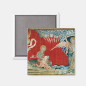 Aimant L'ange avec un livre ouvert (Recto/Verso)